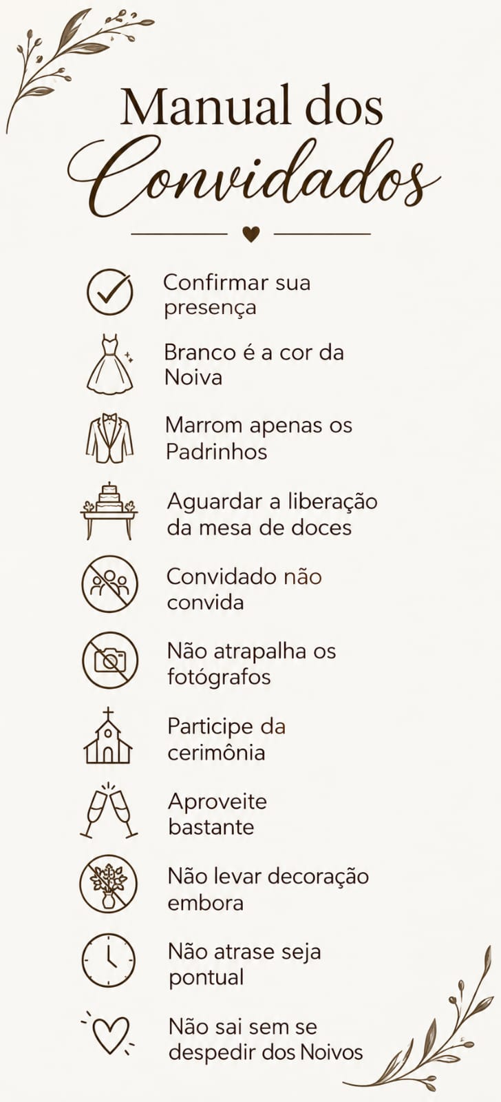 Manual dos Convidados